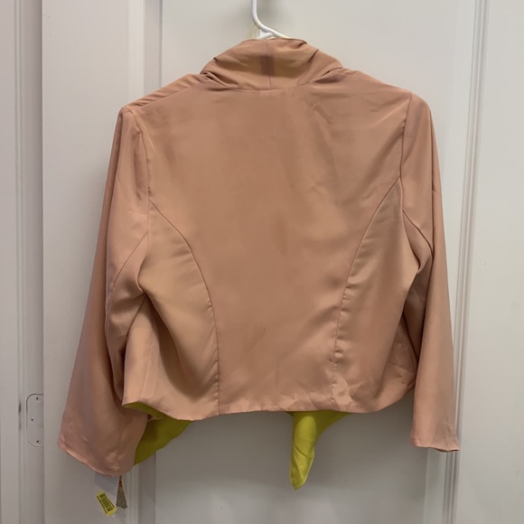 Nude/Neon Yellow, Jacket - Picture 2 of 5